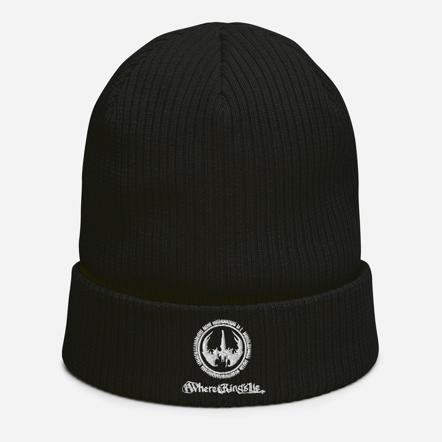 Organic ribbed beanie
