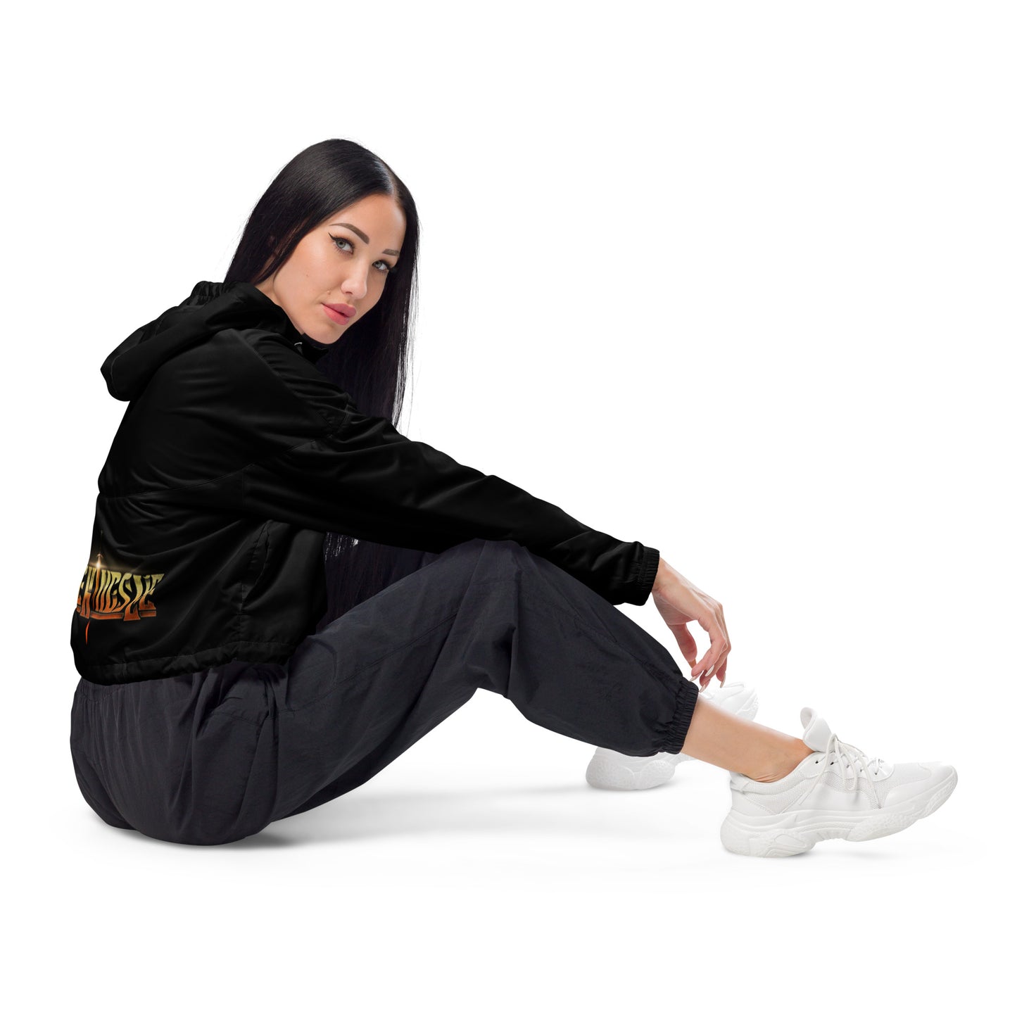 WKL Women’s cropped windbreaker