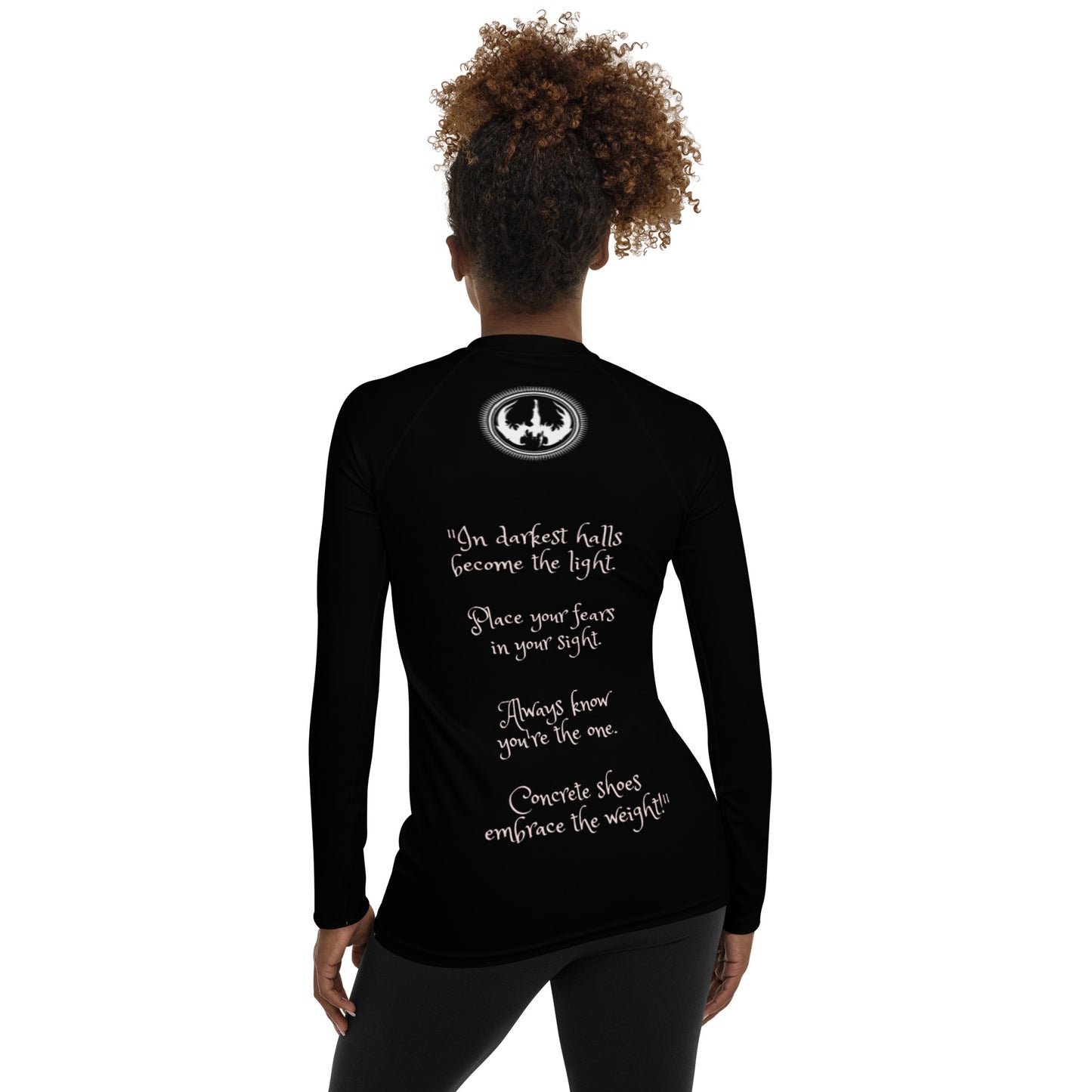 "The Fallen lyrics" - Women's Rash Guard