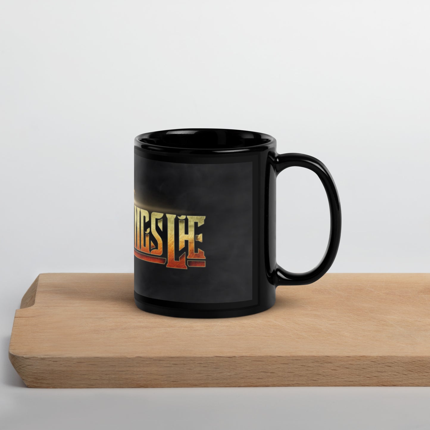 Black Glossy Mug