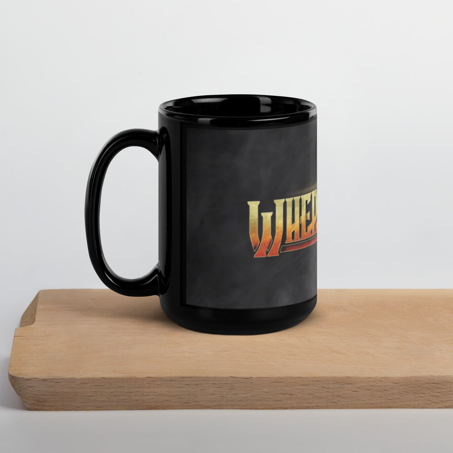 Black Glossy Mug