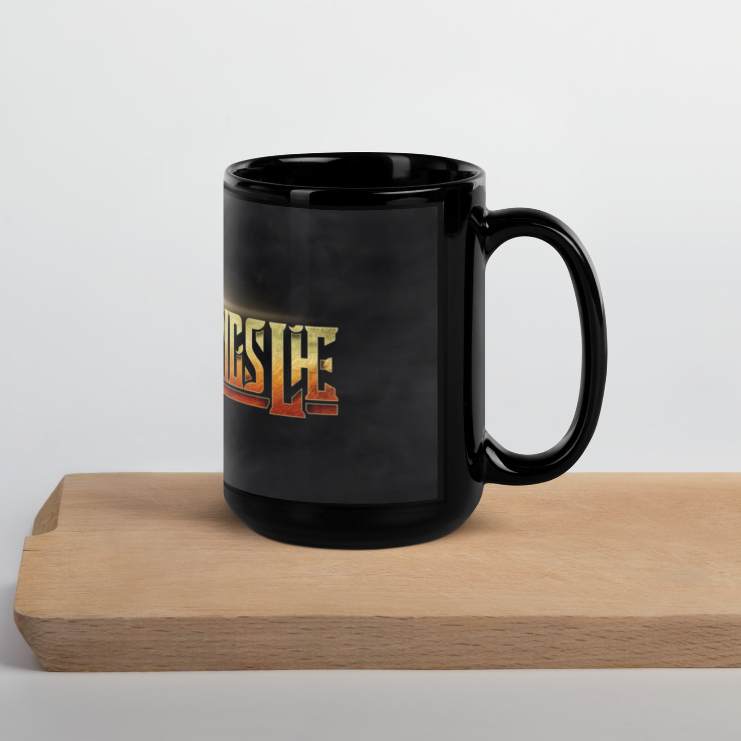Black Glossy Mug