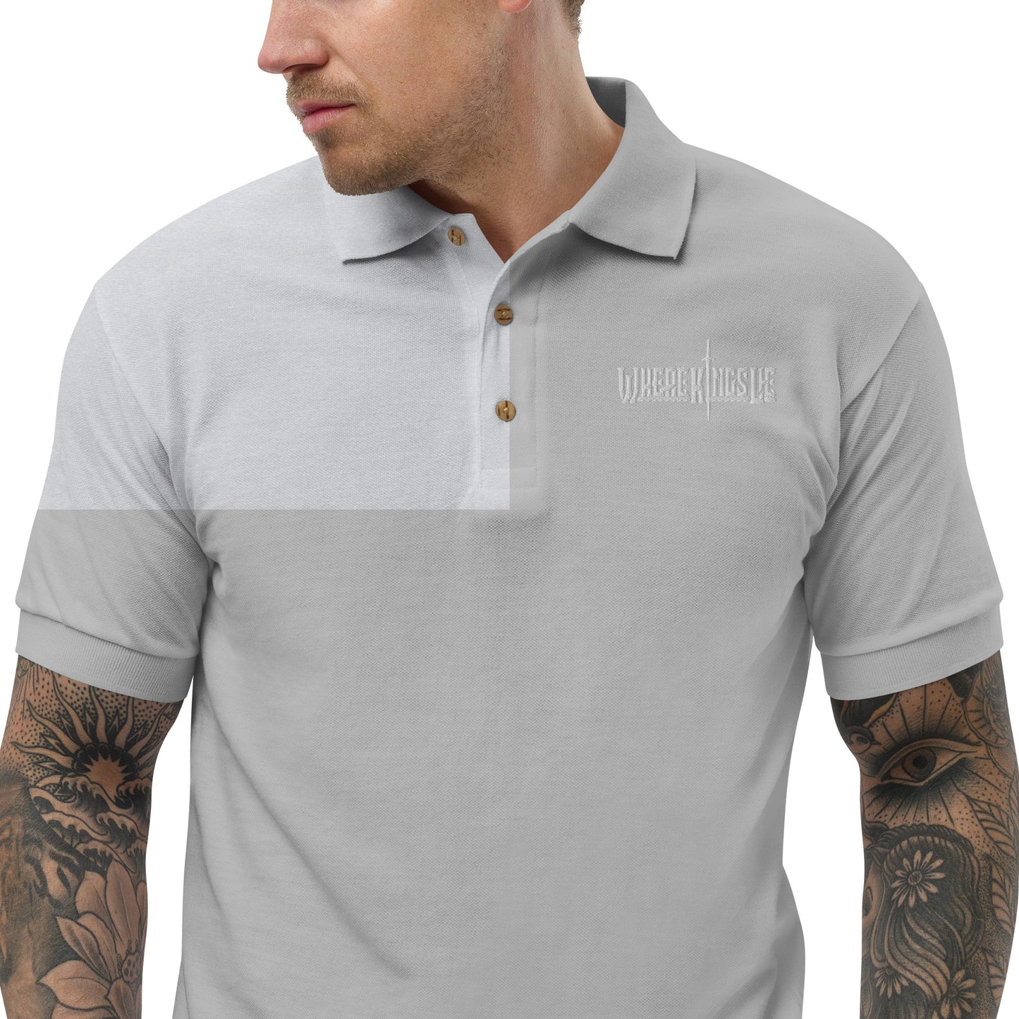 Embroidered Polo Shirt