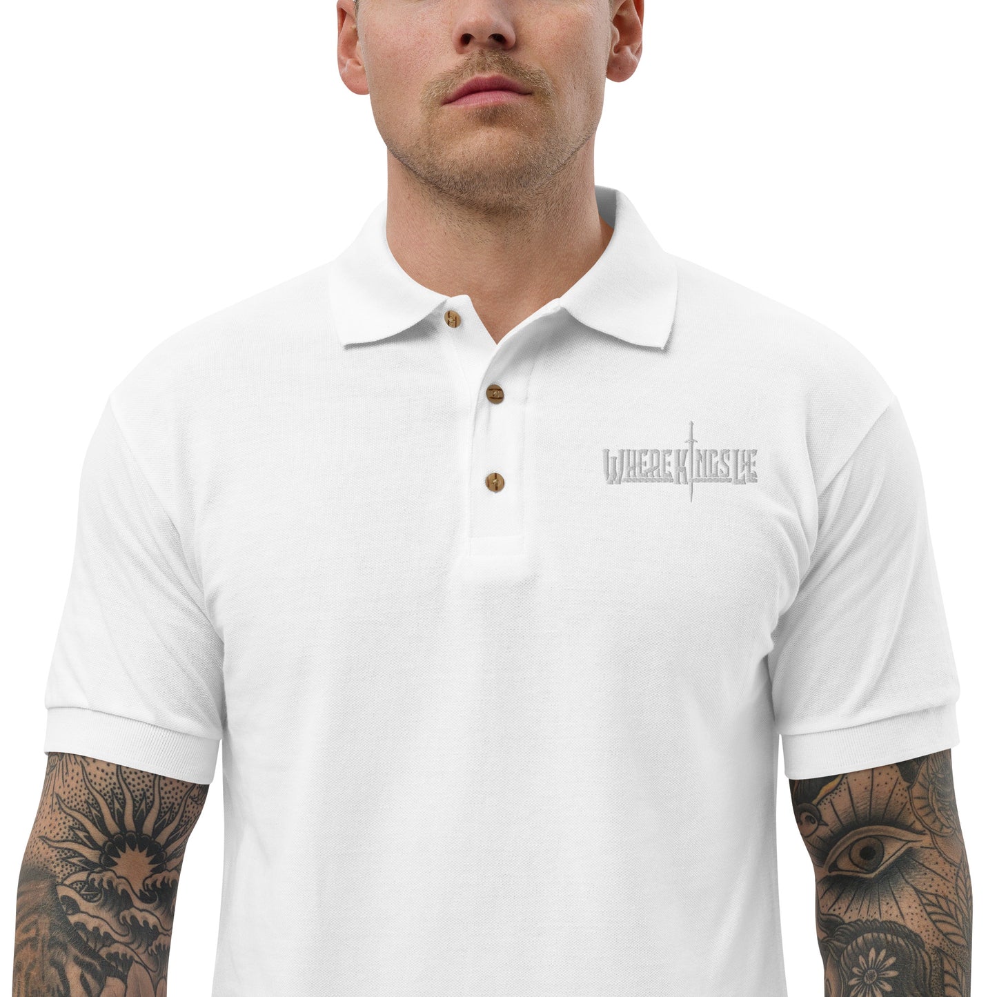 Embroidered Polo Shirt
