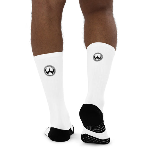 WKL Crew Socks (White)