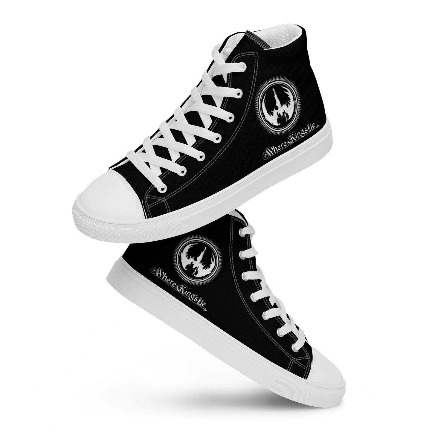 Shoes - Men’s high top canvas shoes