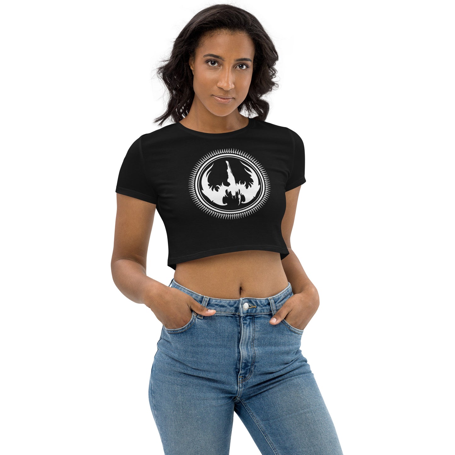 WKL Symbol Organic Crop Top