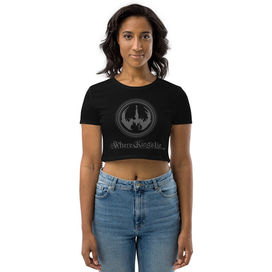WKL Logo Gray - Organic Crop Top