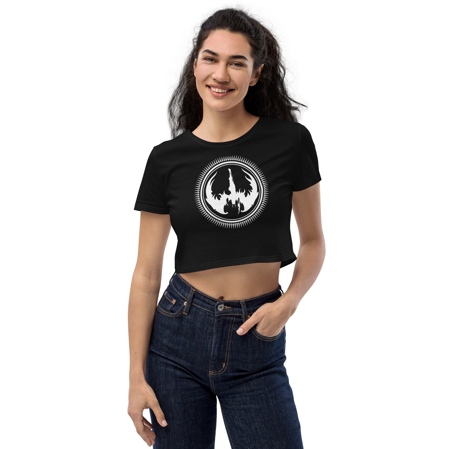 WKL Symbol Organic Crop Top