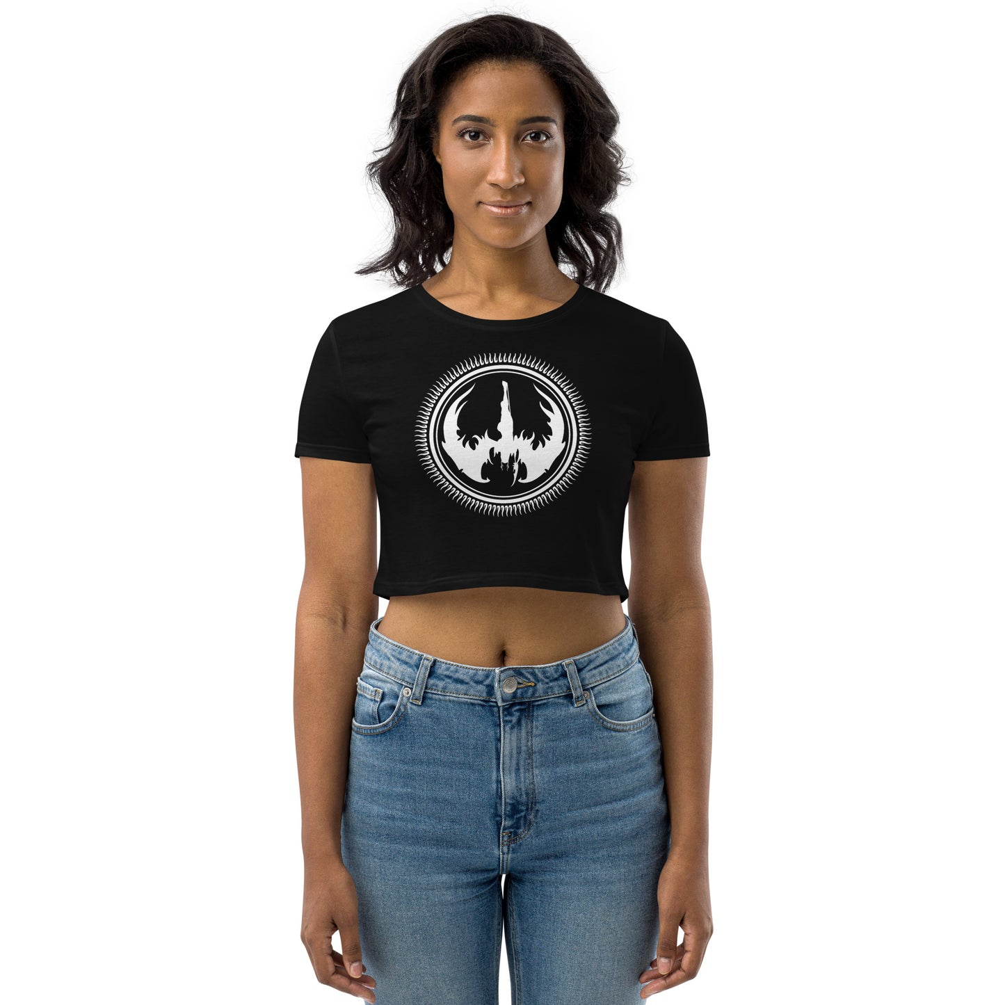 WKL Symbol Organic Crop Top