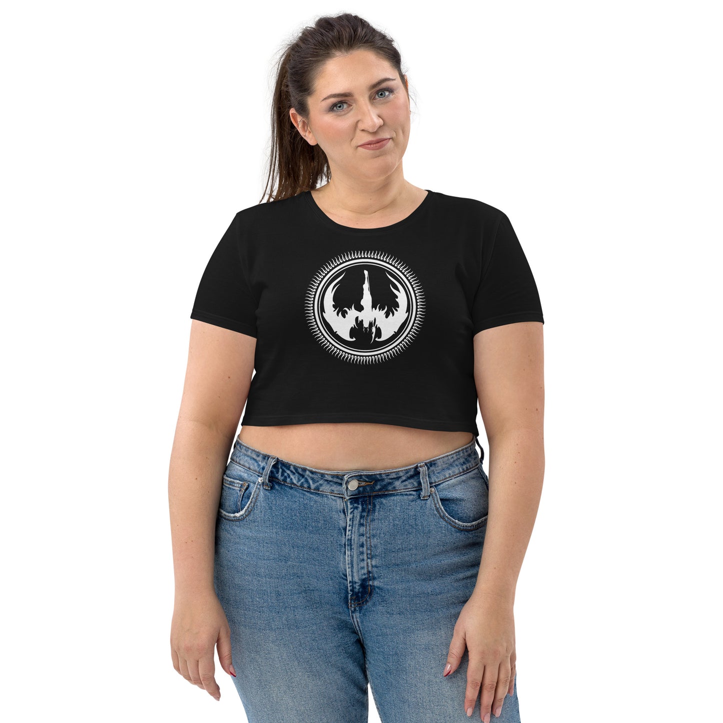 WKL Symbol Organic Crop Top