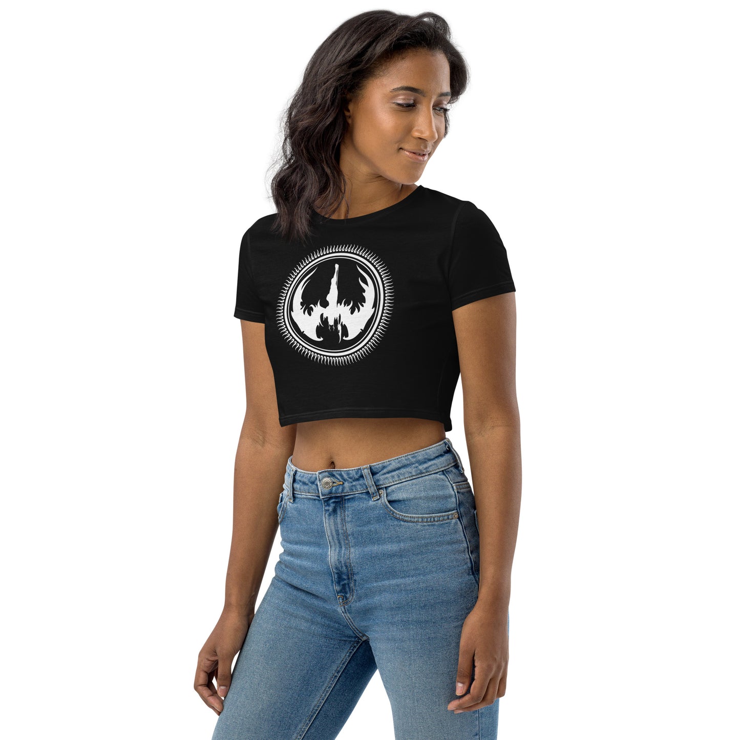 WKL Symbol Organic Crop Top