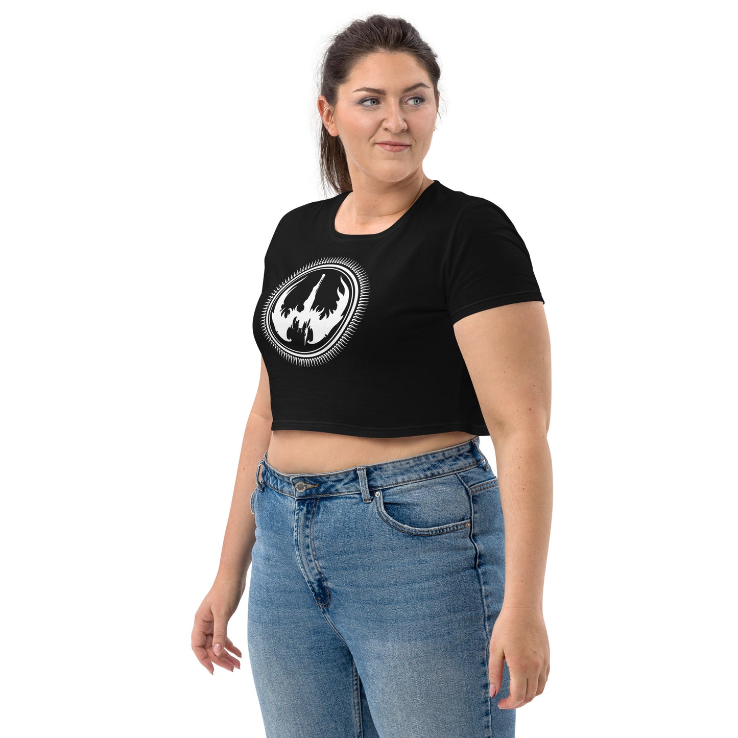 WKL Symbol Organic Crop Top