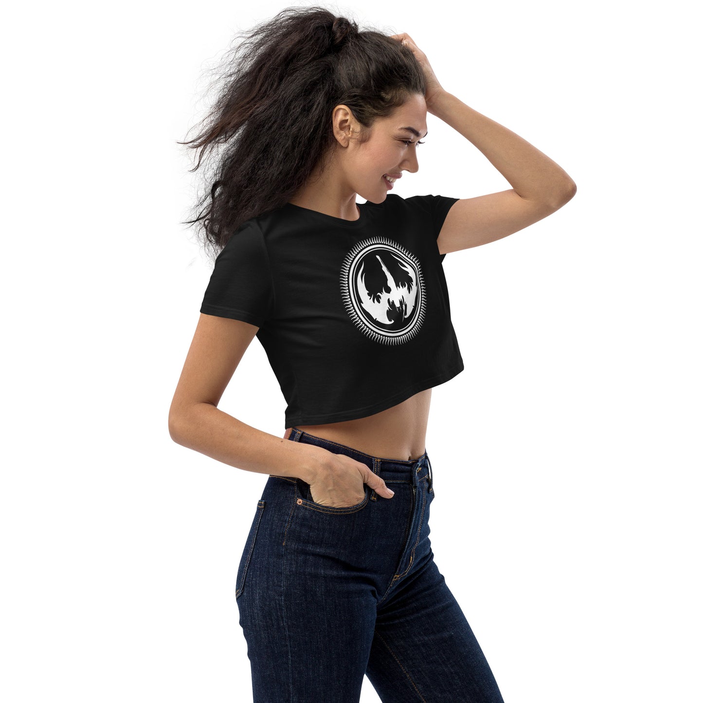 WKL Symbol Organic Crop Top