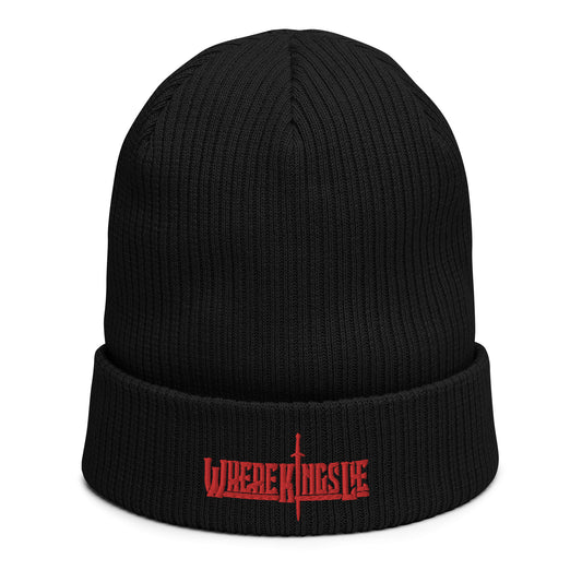 Organic ribbed beanie