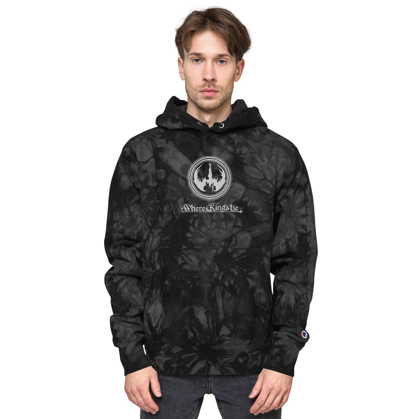 Unisex Champion tie-dye hoodie