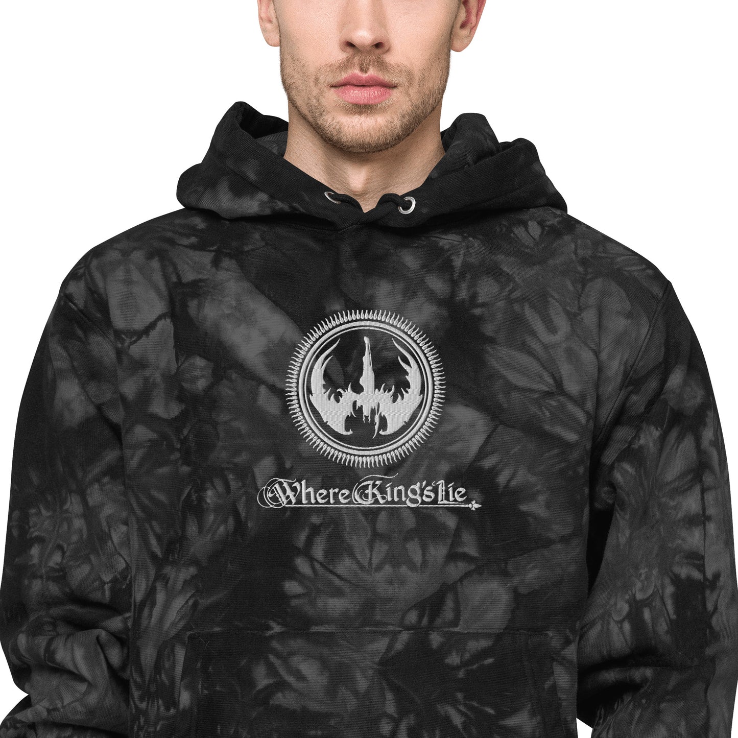 Unisex Champion tie-dye hoodie