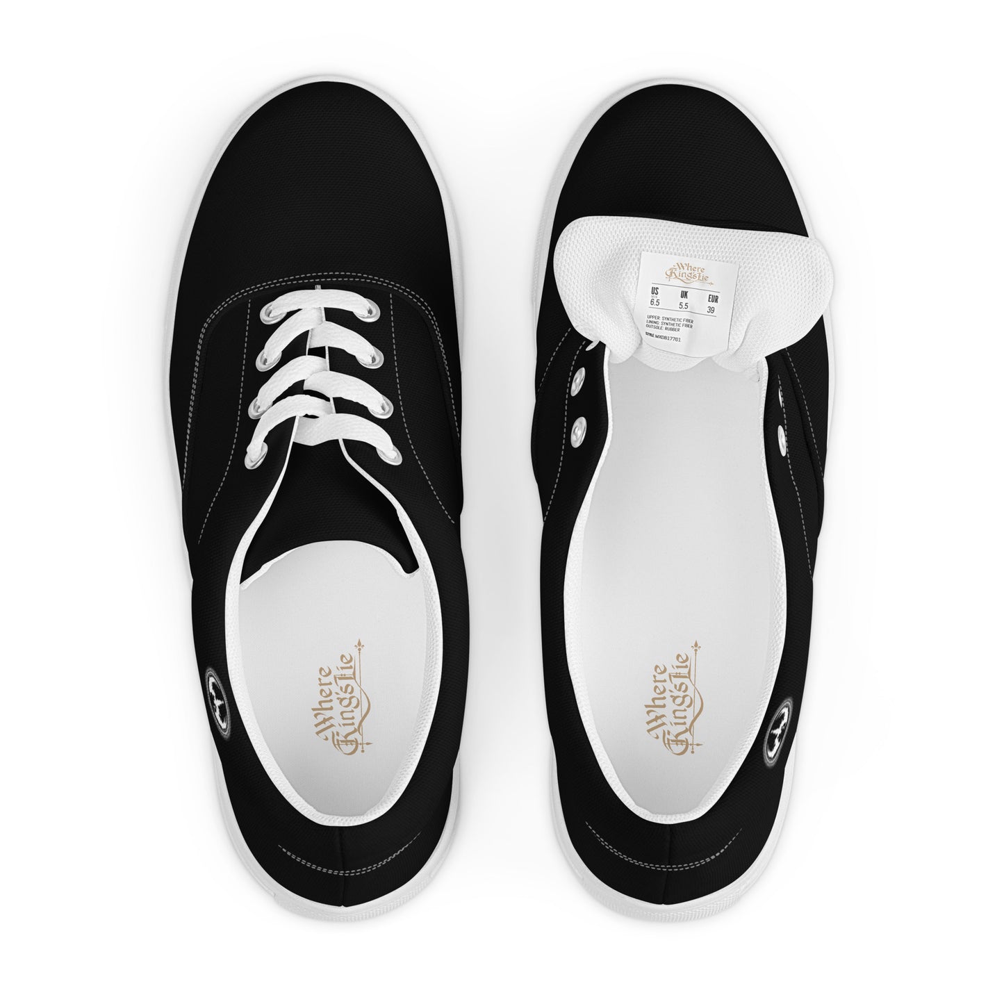 Shoes - Women’s lace-up canvas shoes